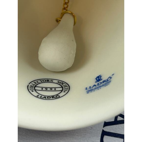 Lladró Collectors Society Spring Bell 1991 Porcelain Campana Primavera #7613 Box - Picture 10 of 12
